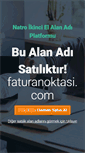Mobile Screenshot of faturanoktasi.com