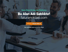 Tablet Screenshot of faturanoktasi.com